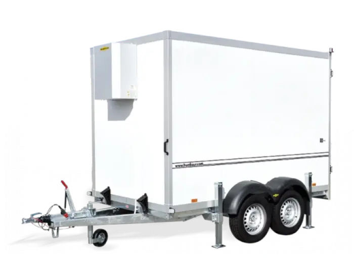 Remorque isotherme magasin
